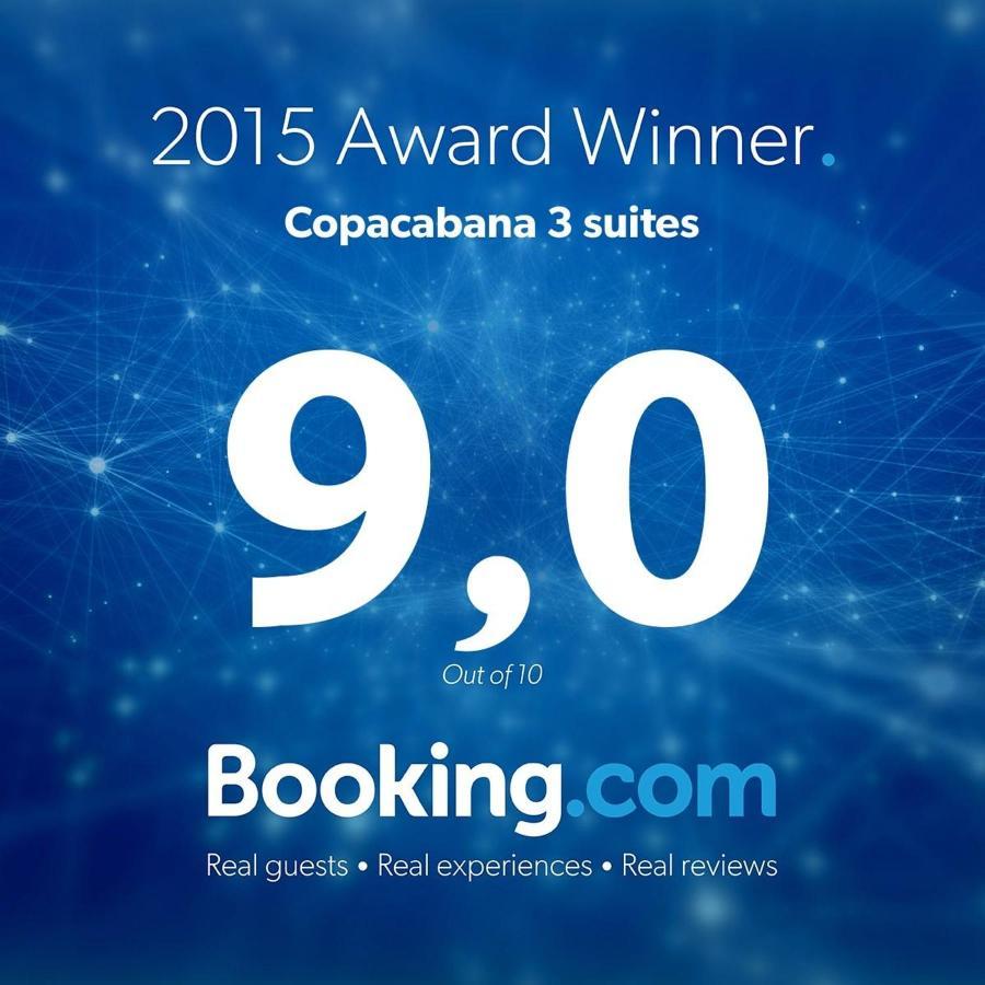 Copacabana 3 Suites, Andar Alto Com Vista Mar, 9 Camas, Enorme, Wifi 300Mb, Ar Condicionado Em Todas Suites, Pauloangerami Mvc1812 里约热内卢 外观 照片