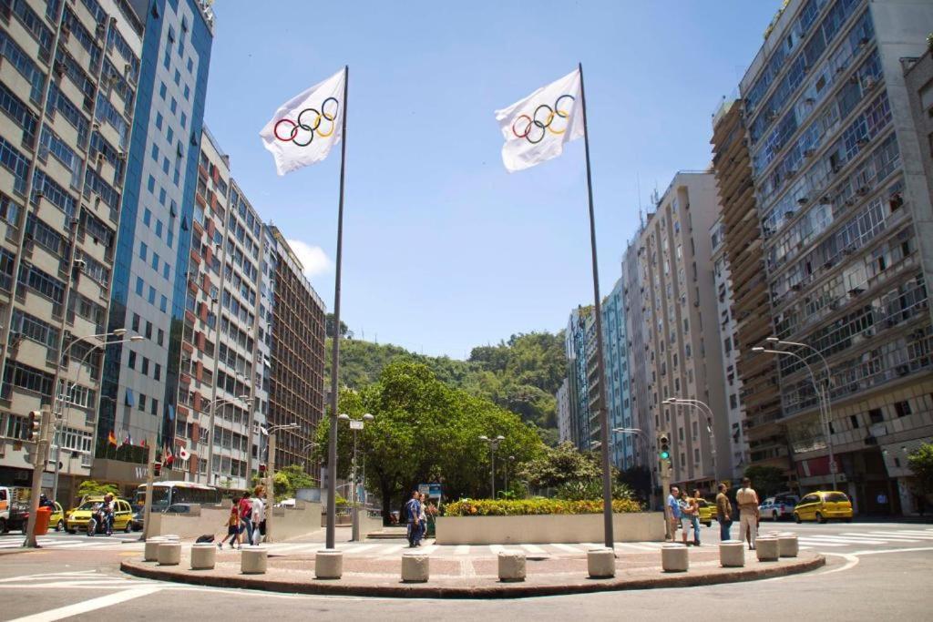 Copacabana 3 Suites, Andar Alto Com Vista Mar, 9 Camas, Enorme, Wifi 300Mb, Ar Condicionado Em Todas Suites, Pauloangerami Mvc1812 里约热内卢 外观 照片