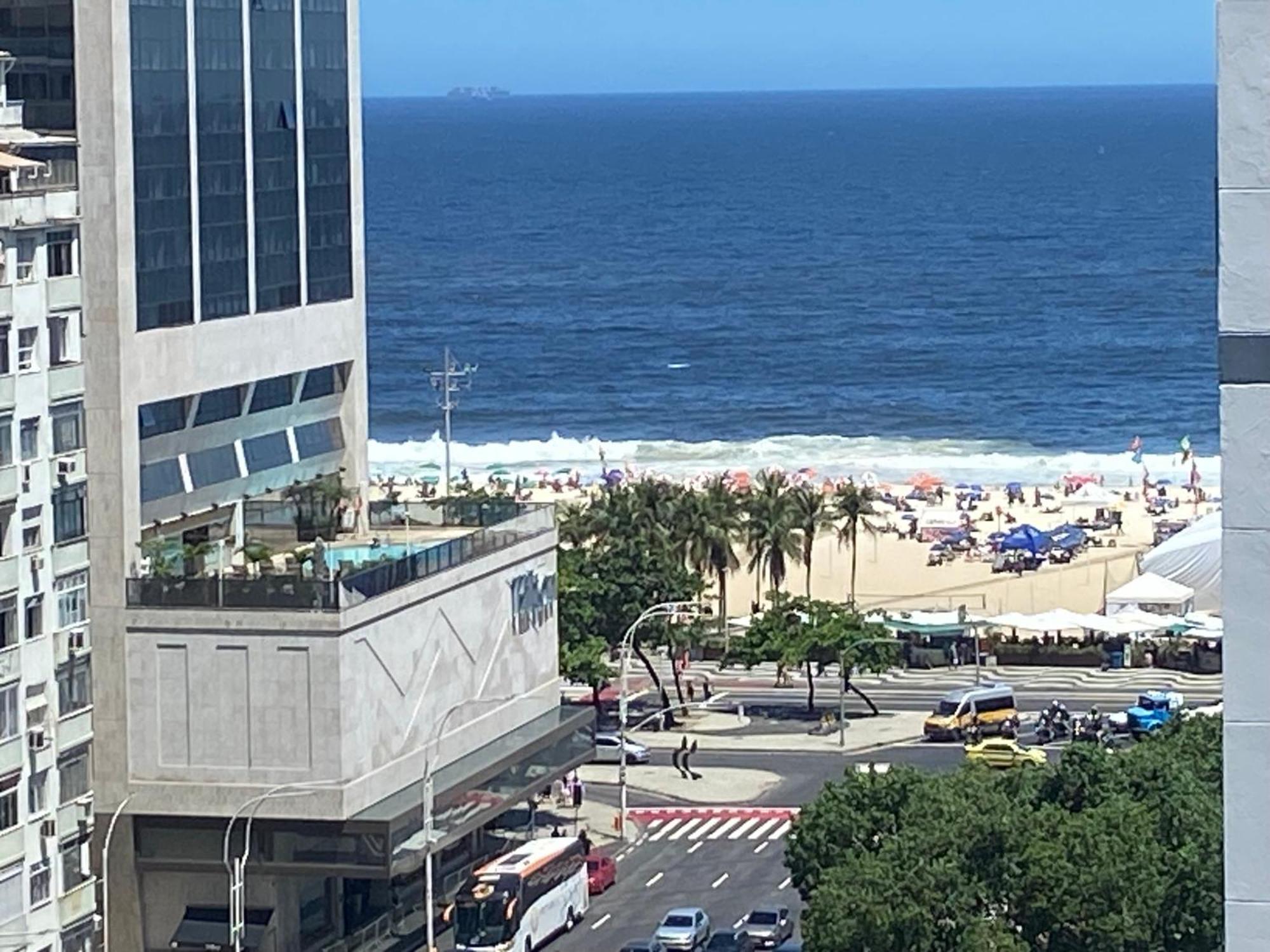 Copacabana 3 Suites, Andar Alto Com Vista Mar, 9 Camas, Enorme, Wifi 300Mb, Ar Condicionado Em Todas Suites, Pauloangerami Mvc1812 里约热内卢 外观 照片