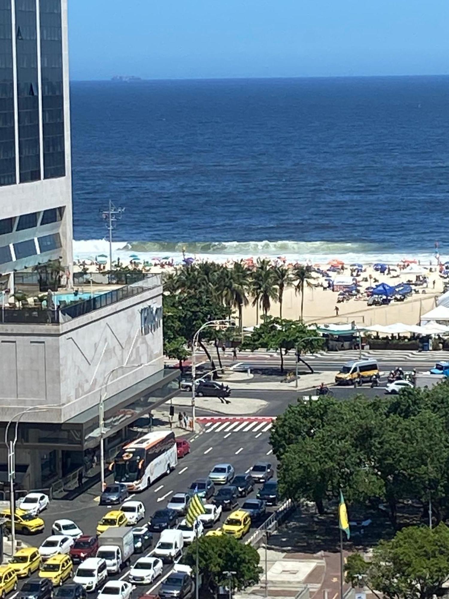 Copacabana 3 Suites, Andar Alto Com Vista Mar, 9 Camas, Enorme, Wifi 300Mb, Ar Condicionado Em Todas Suites, Pauloangerami Mvc1812 里约热内卢 外观 照片