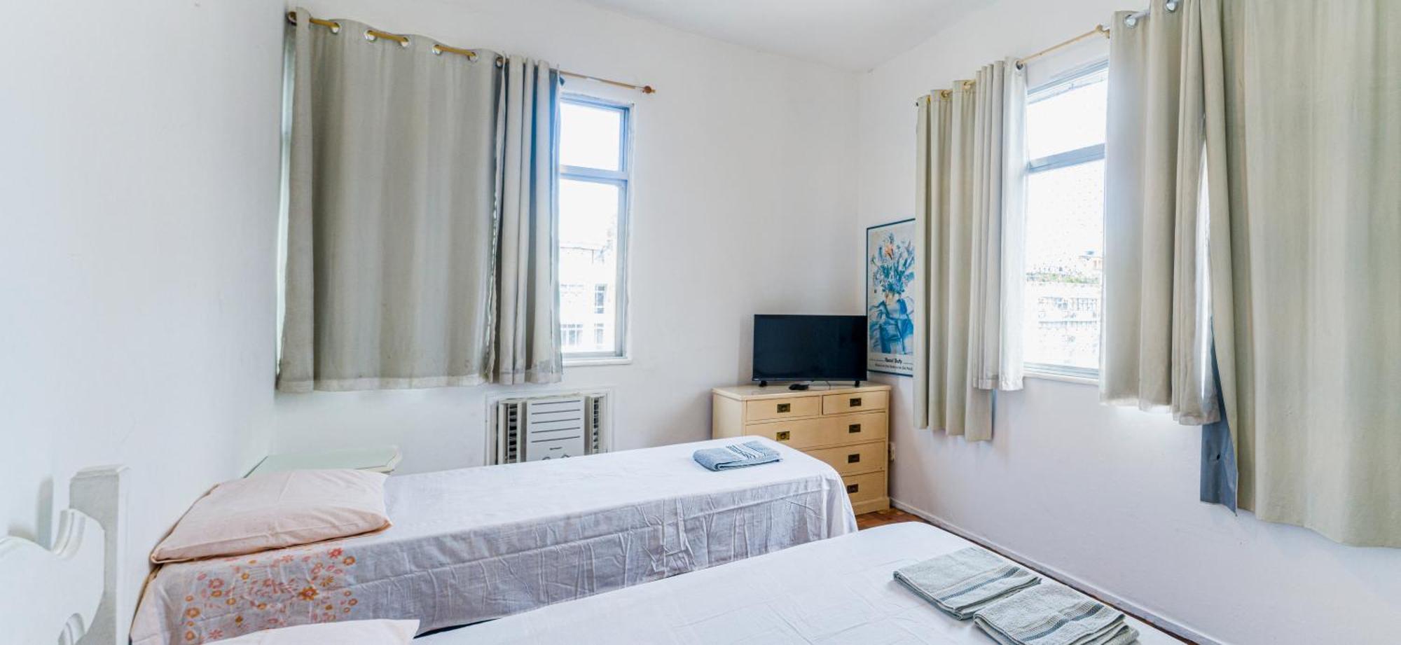 Copacabana 3 Suites, Andar Alto Com Vista Mar, 9 Camas, Enorme, Wifi 300Mb, Ar Condicionado Em Todas Suites, Pauloangerami Mvc1812 里约热内卢 外观 照片