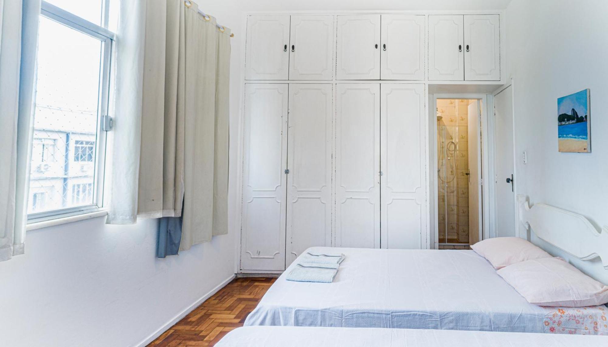 Copacabana 3 Suites, Andar Alto Com Vista Mar, 9 Camas, Enorme, Wifi 300Mb, Ar Condicionado Em Todas Suites, Pauloangerami Mvc1812 里约热内卢 外观 照片