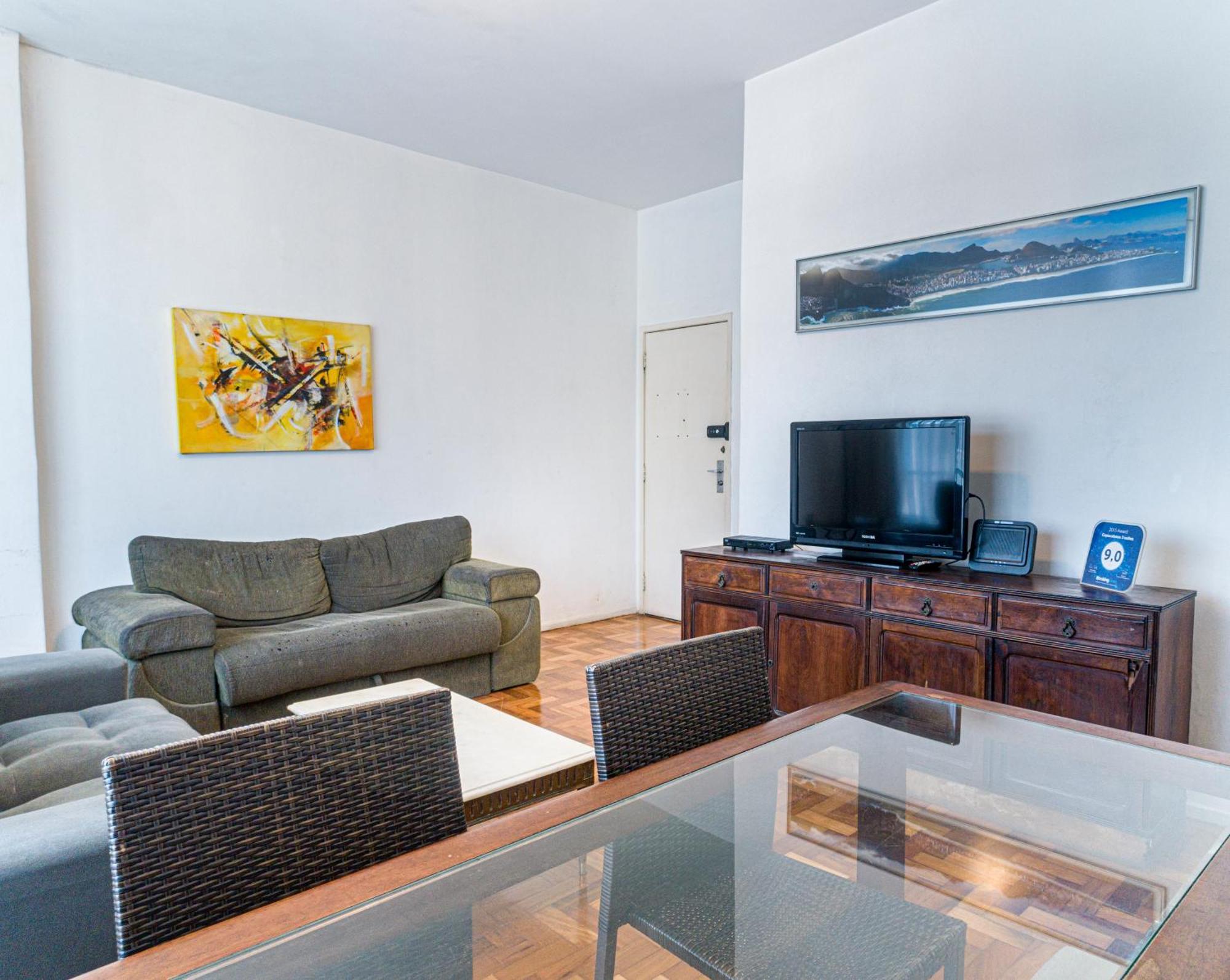 Copacabana 3 Suites, Andar Alto Com Vista Mar, 9 Camas, Enorme, Wifi 300Mb, Ar Condicionado Em Todas Suites, Pauloangerami Mvc1812 里约热内卢 外观 照片